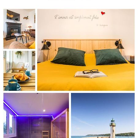 Escapade En Bord De Mer Avec Sauna Et Spa Prives Binic Eksteriør bilde