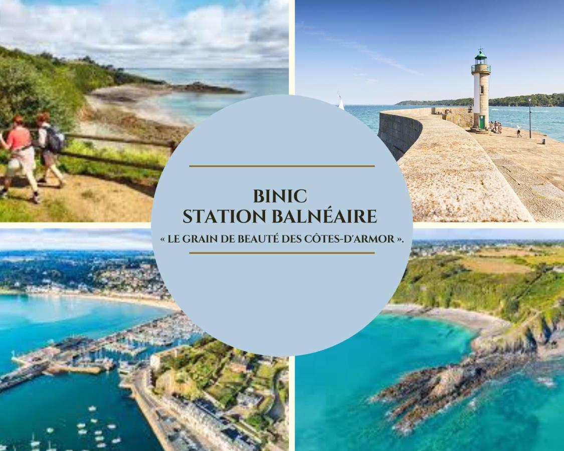 Escapade En Bord De Mer Avec Sauna Et Spa Prives Binic Eksteriør bilde