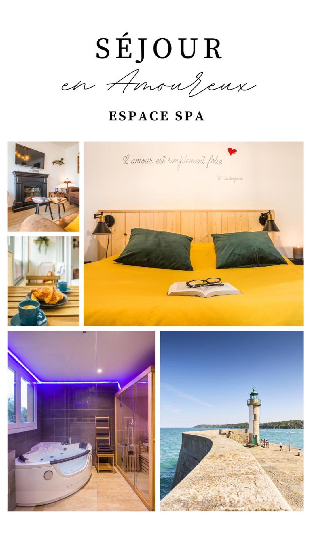 Escapade En Bord De Mer Avec Sauna Et Spa Prives Binic Eksteriør bilde